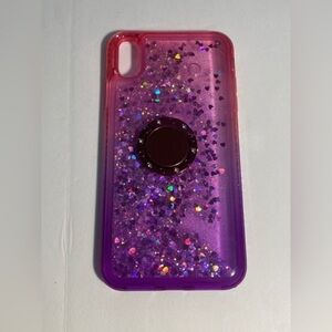Soga Samsung S7 Active Glitter Case with Ring Stand  Glitter